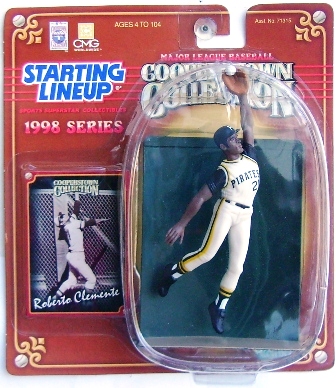N Starting Lineup Roberto Clemente 1998 Cooperstown Collection New MOC 