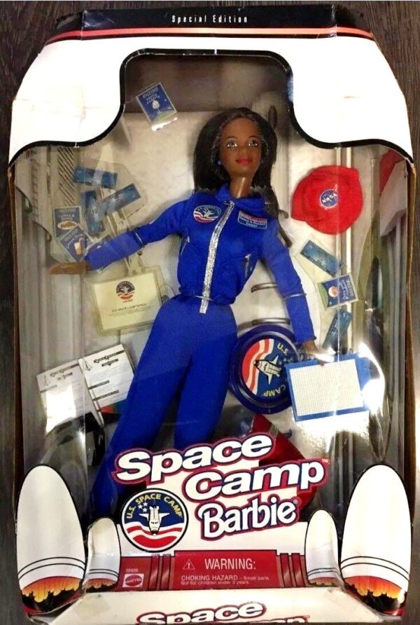 Space Camp Barbie “African American” (US Space Camp Collection “Exclusive Toys R Us” Special Edition) “Rare-Vintage” (1998)