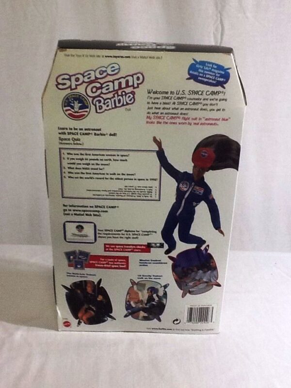 Space Camp Barbie “African American” (US Space Camp Collection “Exclusive Toys R Us” Special Edition) “Rare-Vintage” (1998)
