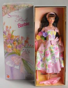 Spring Petals Barbie Burnette