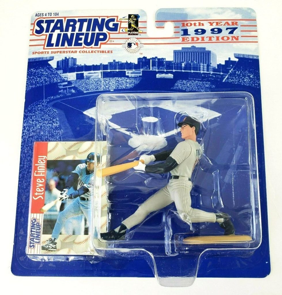 Steve Finley (Rookie, 1st Piece) 1997-0a