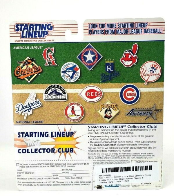 Steve Finley (Rookie, 1st Piece) 1997-0bb Steve Finley (Rookie, 1st Piece) 1997-0bb