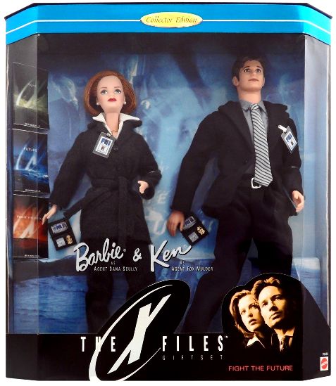 The X-Files Barbie & Ken Giftset (Short Hair Version Collector