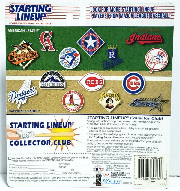 Tony Clark (Rookie, 1st Piece) 1997-0d Tony Clark (Rookie, 1st Piece) 1997-0d