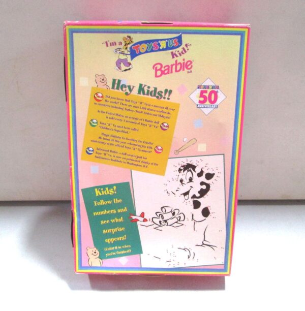 Toys R Us Kid Barbie-01dd I'm A Toys R Us Kid Barbie “Blonde” (Exclusive “50th Anniversary Barbie” Special Edition) “Rare-Vintage” (1997)