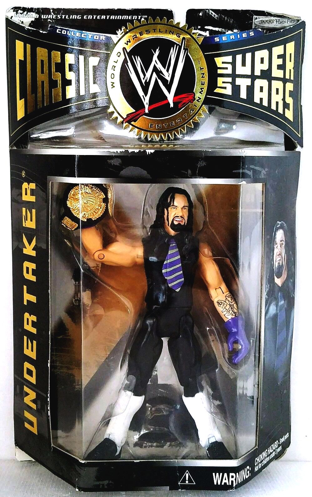 WWE Wrestling Figure Undertaker 2004 Jakks Rare 