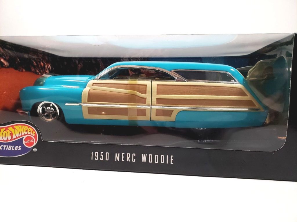 NIB Hot Wheels 1:18 1950 Merc Woodie 2000 De Cast Car New Sealed