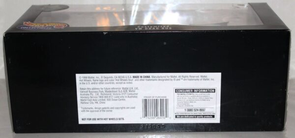 Customized VW Drag Bus Blue & White-01bb Customized VW Drag Bus Blue & White-01bb