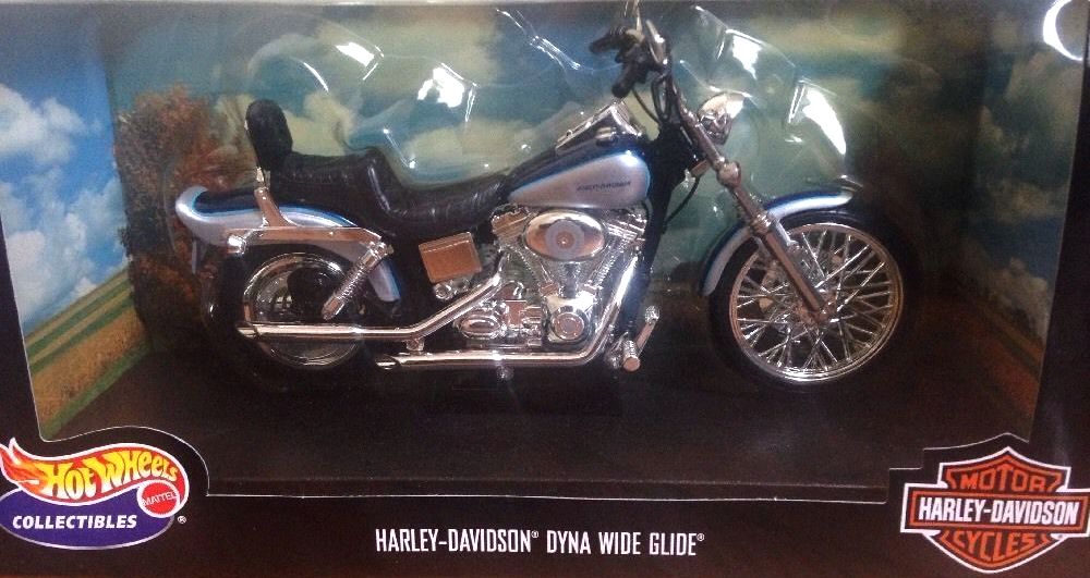 Hot Wheels Harley-davidson Dyna Wide Glide 1 10 Scale for sale online 