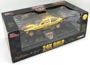 1998 Heilig-Meyers #90 Nascar 50th Ann (Reflections In Gold 24k) 1-24 scale (6)