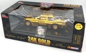 1998 Heilig-Meyers #90 Nascar 50th Ann (Reflections In Gold 24k) 1-24 scale (7)