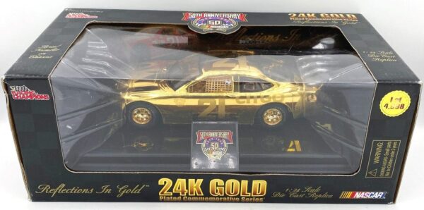 1998 Michael Waltrip Citgo #21 Nascar 50th (Reflection 1-24 scale) (1)