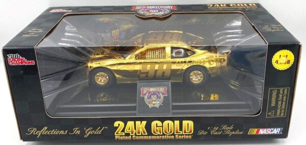 1998 Rich Bickle #98 Nascar 50th (Reflections In Gold) 1-24 scale (4)