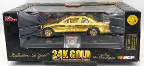 1998 Robert Pressley #59 Kingsford Nascar 50th Reflections In Gold 24k) (2)