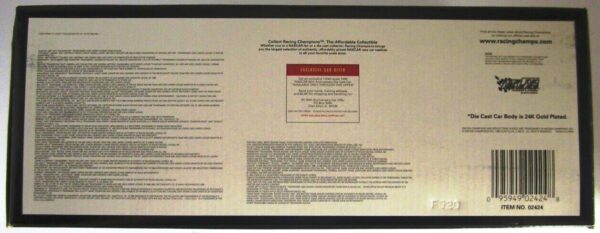 1998 Tim Fedewa #33 Kleenex (Reflection In Gold Edition) (6)