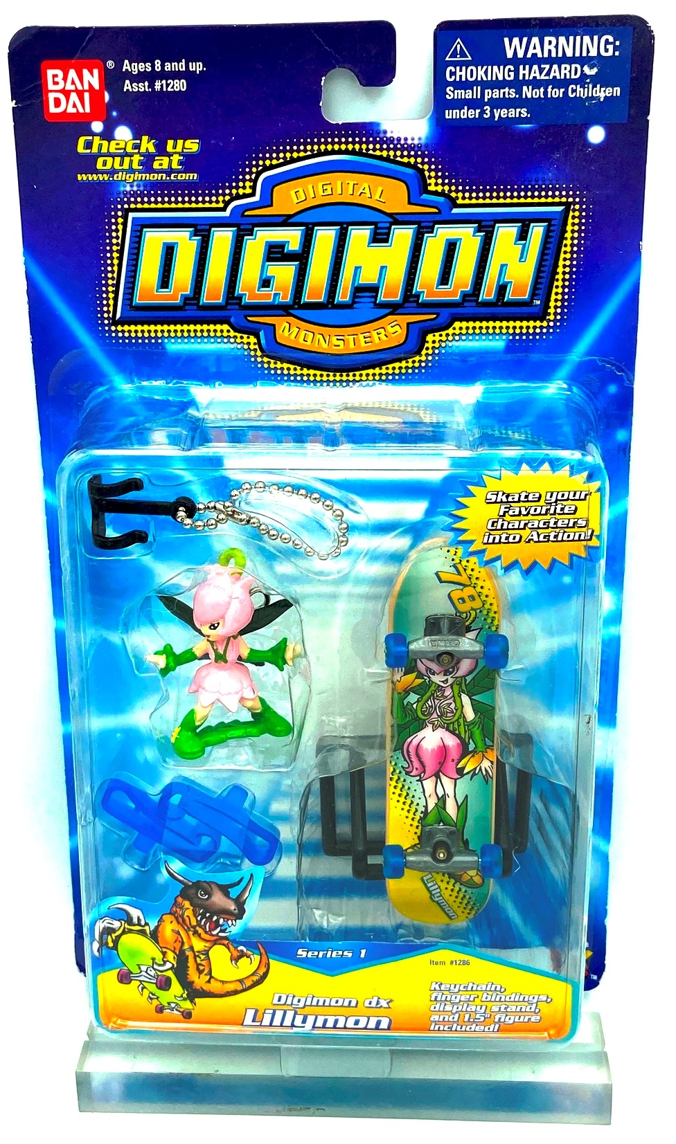 デジモン　フィギュアセット　ユタカ1999 1999 Yutaka Digimon finger puppet toys, we have Agumon and