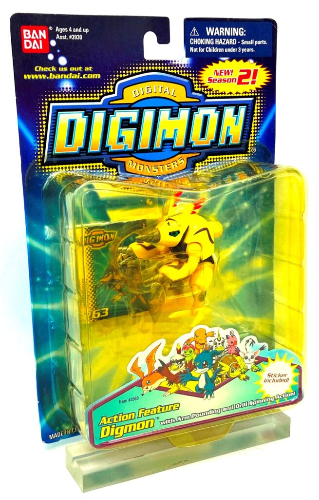 Vintage 1999 Season 2-Original Series-2 Digital Monsters Digmon #263 ...