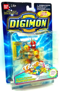 1999 Digimon Series-2 Flamedramon #238 3pcs (3)