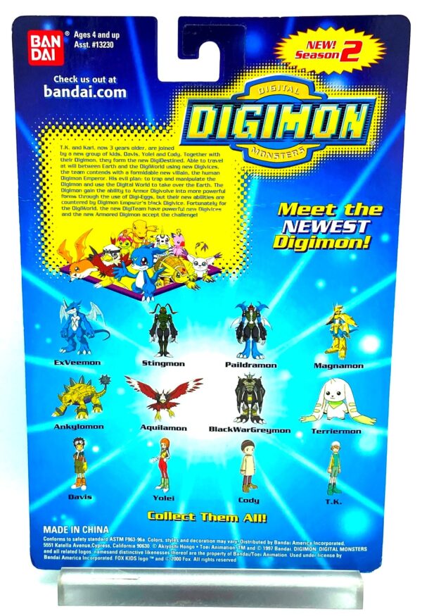 1999 Digimon Series-2 Imperialdramon #306 5pcs (5)