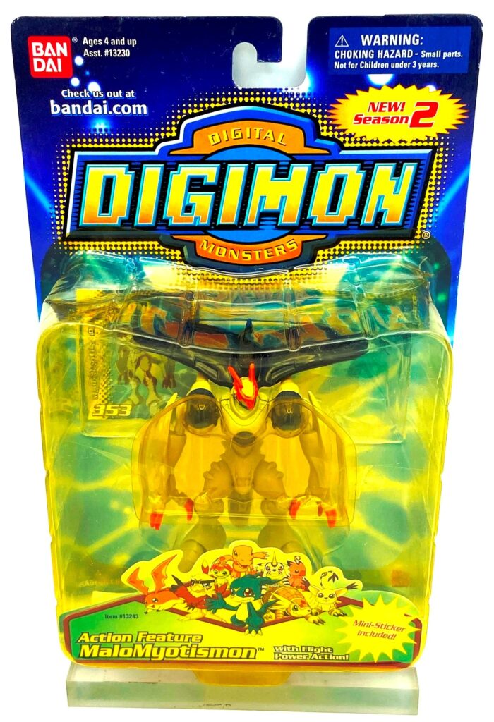 1999 Digimon Series-2 MaloMyotismon #353 2pcs (2)
