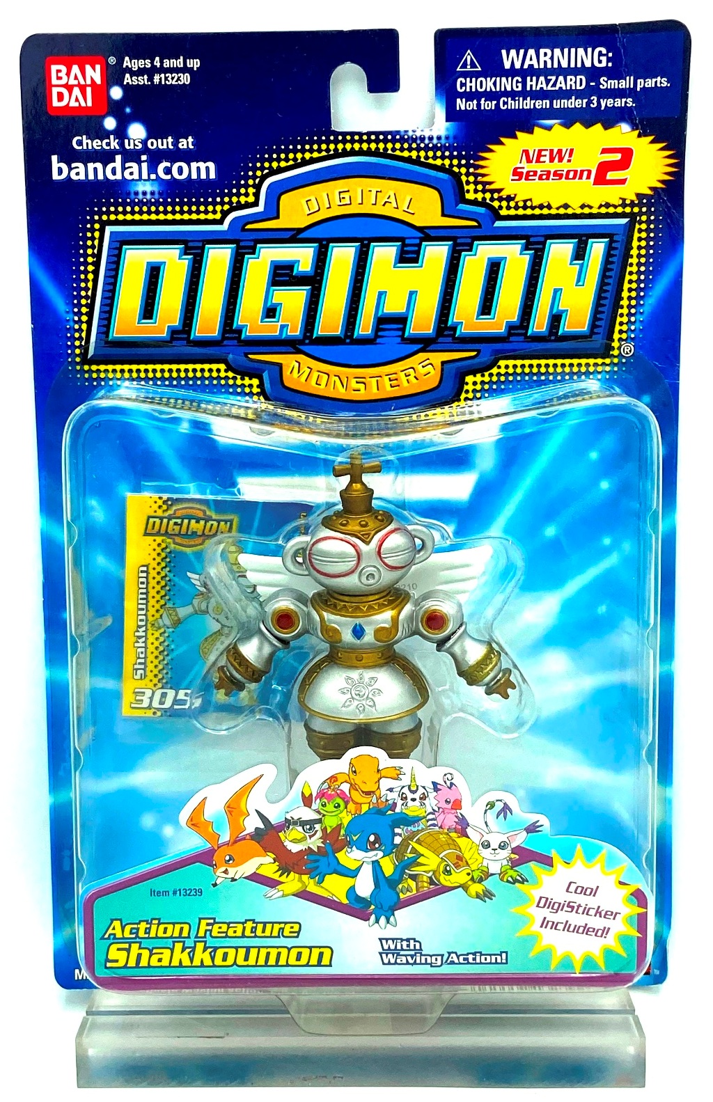 1999 Digimon Series-2 Shakkoumon #305 1pc (1)