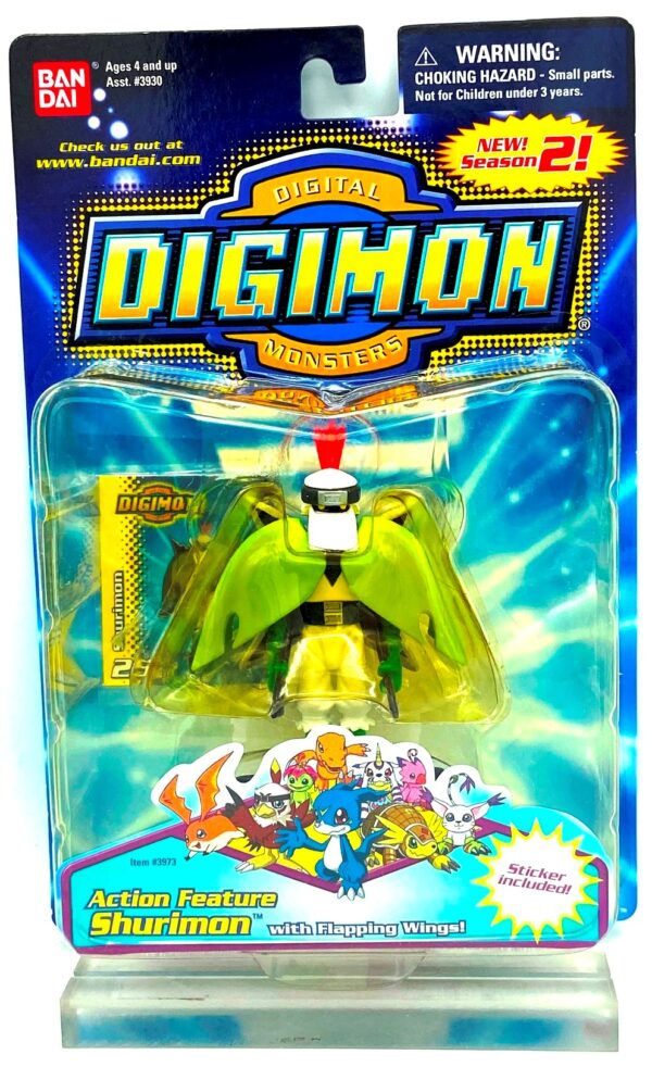 1999 Digimon Series-2 Shurimon #252 2pcs (1)