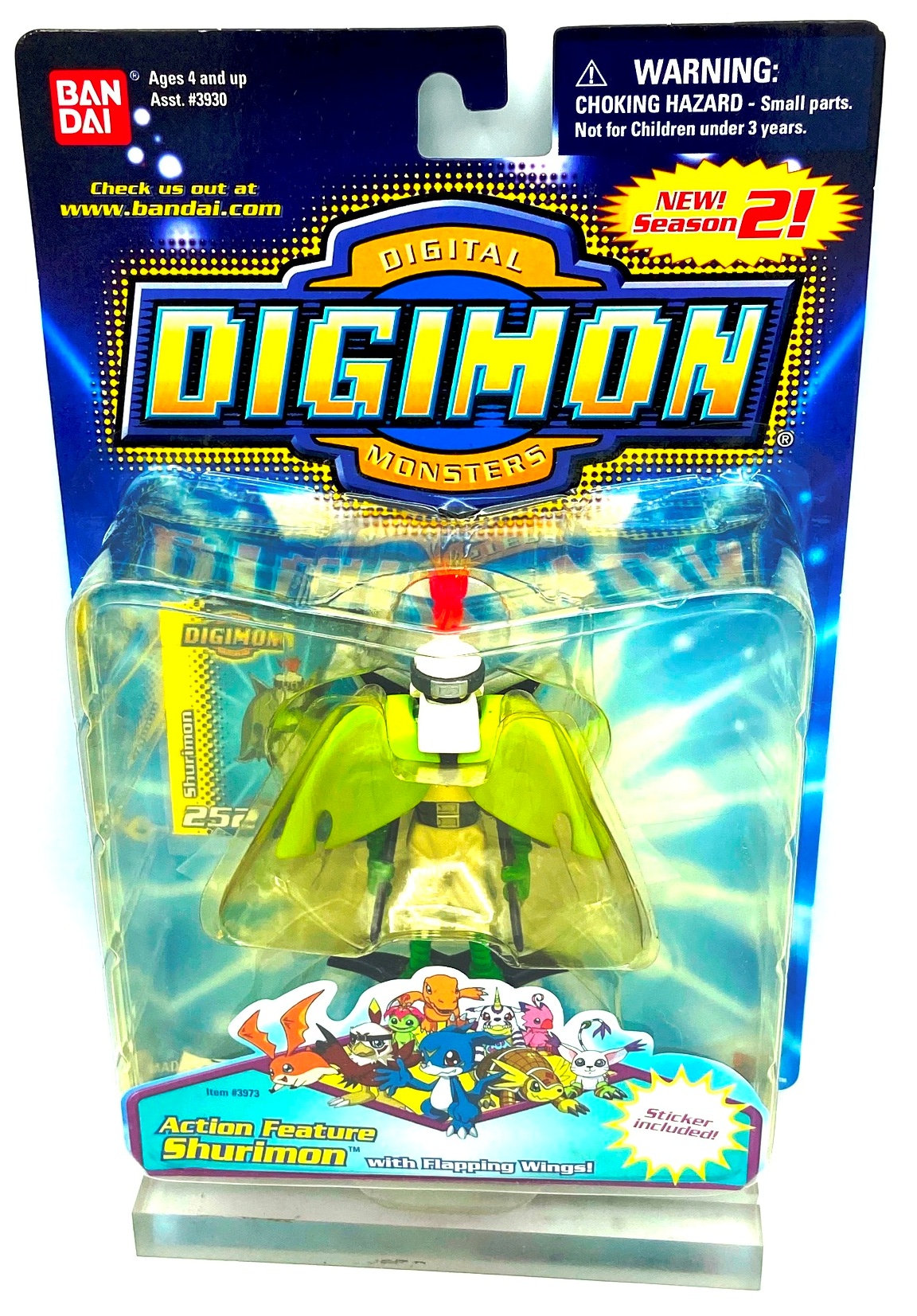 1999 Season 2-Original Series-2 Digital Monsters Shurimon #252