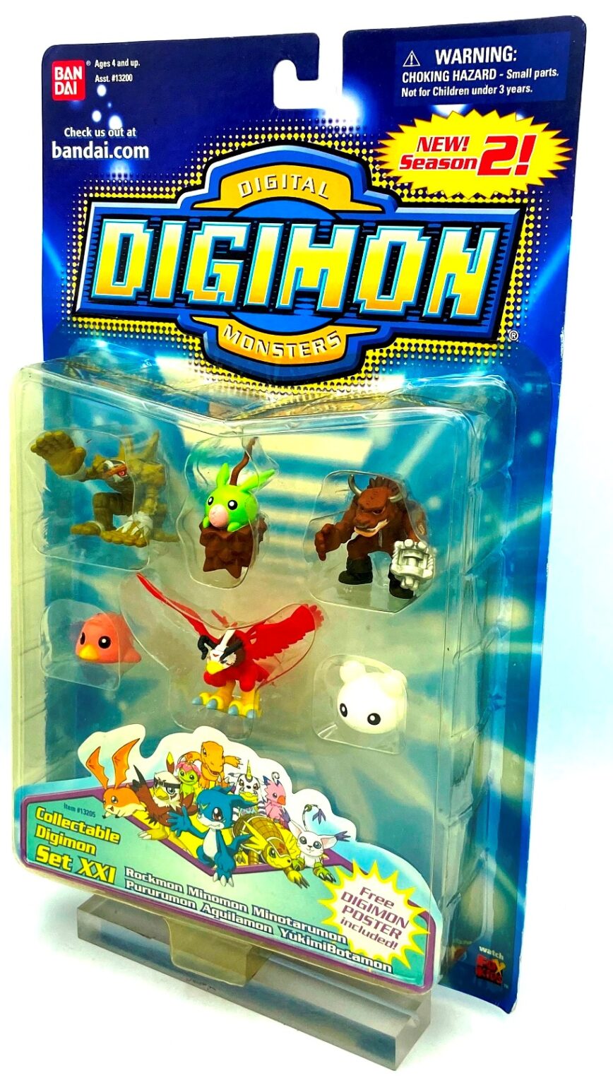Vintage 1999 Digimon DM Collectable Digimon Set XX1 Season 2 (Action ...