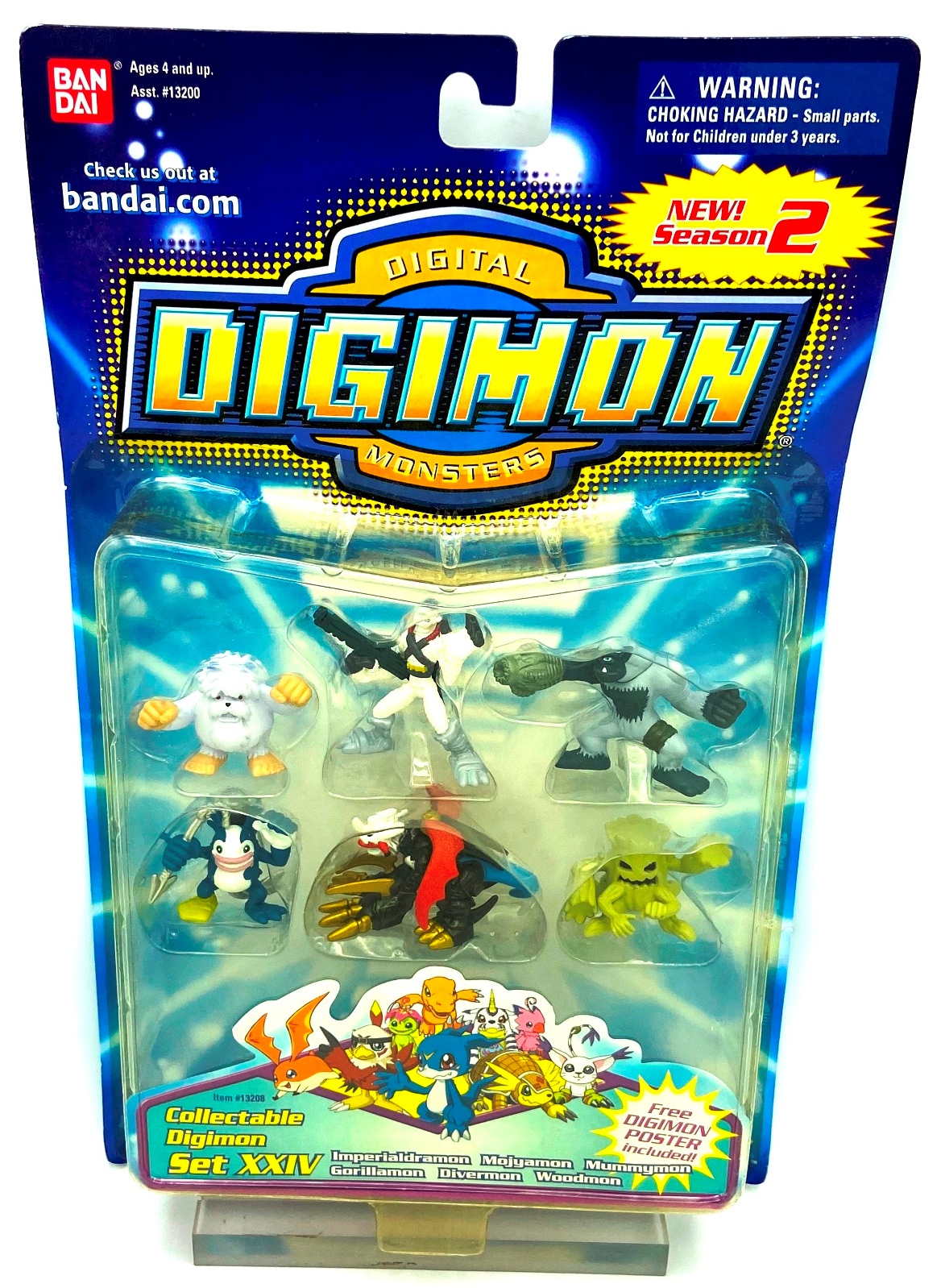 Vintage 1999 Digimon DM Collectable Digimon Set XXIV Season 2 (Action ...