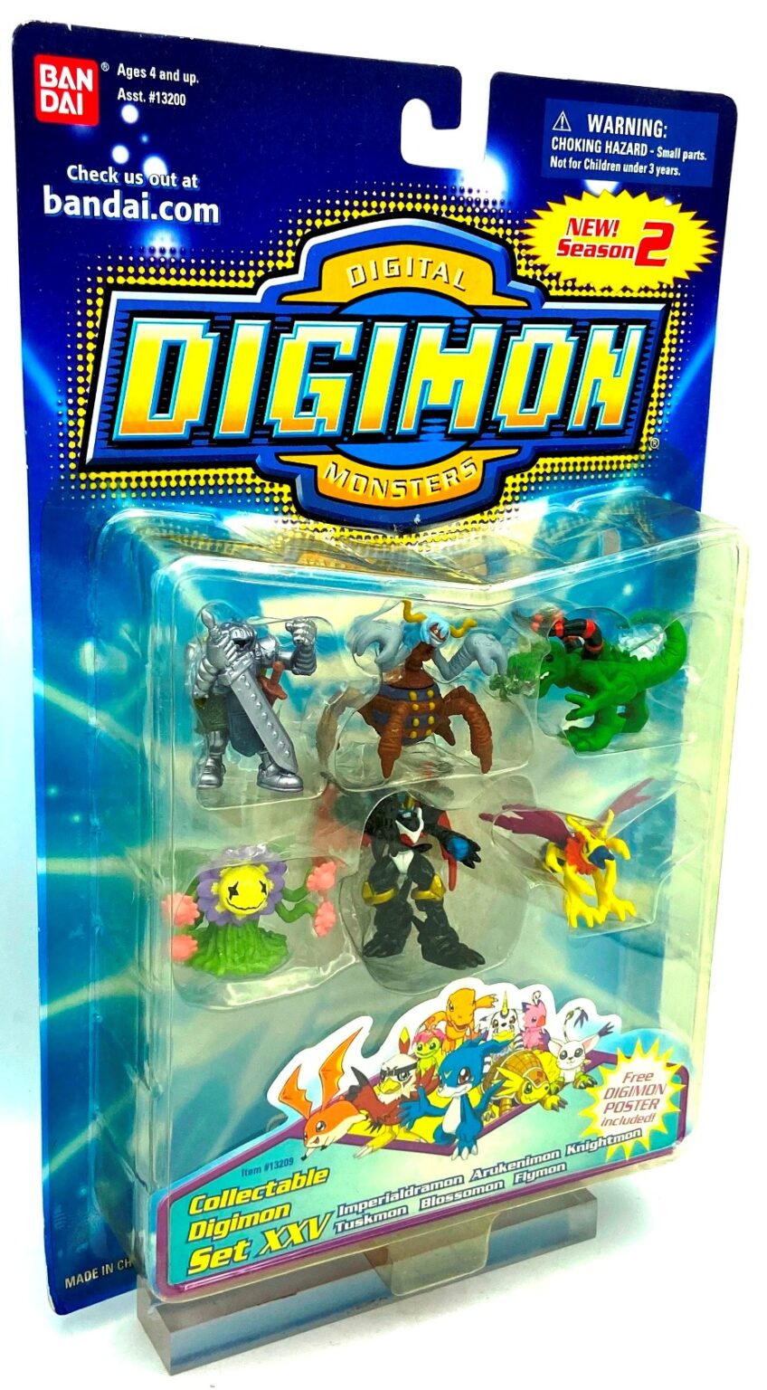 Vintage 1999 Digimon DM Collectable Digimon Set XXV Season 2 (Action ...