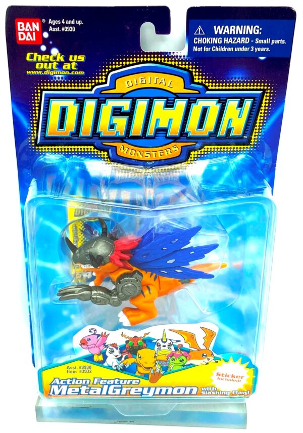 1999 Digital Monsters MetalGreymon #54 (2)