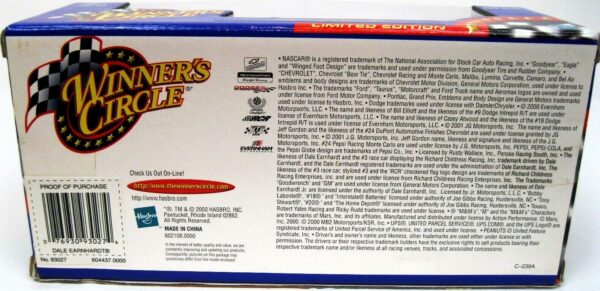 2000 Chevy Monte Carlo Dale Earnhardt Sr LE Oreo #3 Goodwrench Service Plus (4)