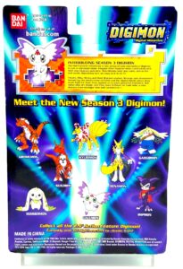 2001 DM Series-3 Error Card Gabumon #9 (5)