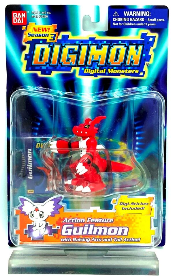 2001 Digimon Series-3 Guilmon #360 3pcs (1) 2001 Digimon Series-3 Guilmon #360 3pcs (1)