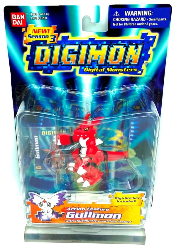 2001 Digimon Series-3 Guilmon #360 3pcs (4) 2001 Digimon Series-3 Guilmon #360 3pcs (4)