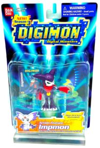 2001 Digimon Series-3 Impmon #369 4pcs (2)