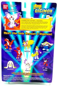 2001 Digimon Series-3 Taomon #365 3pcs (5)