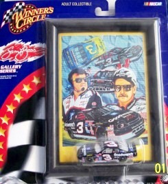 2001 Sam Bass Gallery Series Dale Earnhardt #3 Goodwrench & Photo (A)