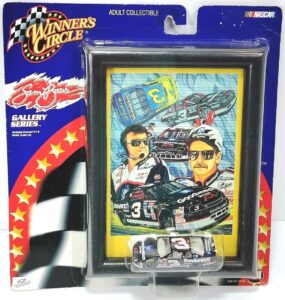 2001 Sam Bass Gallery Series Dale Earnhardt #3 Goodwrench & Photo (B)