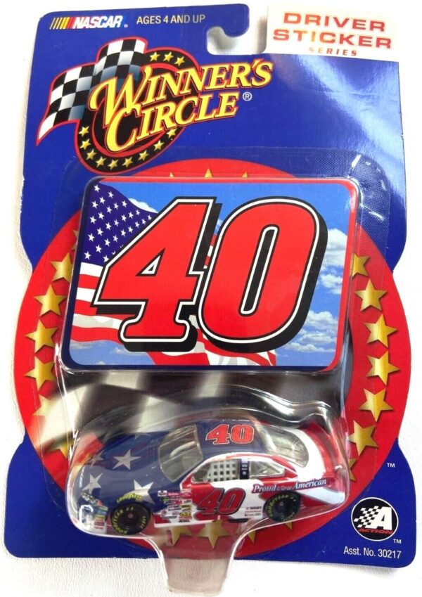 2001 Winner's Circle-Nascar Driver Sticker Series Sterling Marlin #40 (AB)