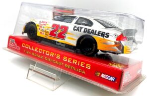 2002 Chase The Race Ward Burton #22 Chrome Chase Car Cat Dealers 1-24 (6)