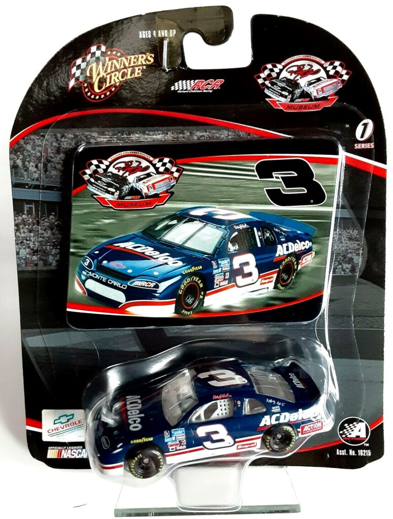 2004 Winner's Circle Museum Series (Blue) Dale Earnhardt Chevrolet Monte Carlo (B)
