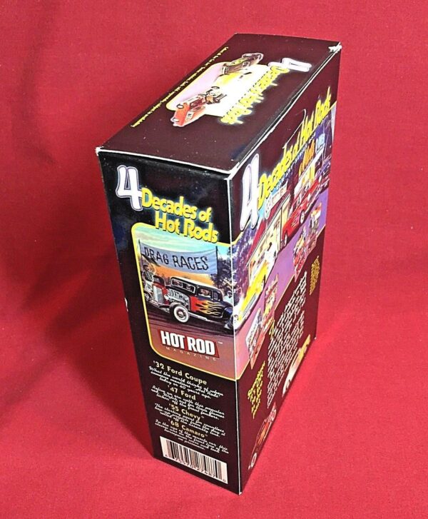 '55 Chevy  Coupe 4-Decades Of Hot Rods-7 '55 Chevy “#3/4 Series 1” (Hotwheels Collectibles “Special Limited Edition 4-Decades Of Hot Rods-Car Art 1:64 Scale” Box Set) “Rare-Vintage” (2000)