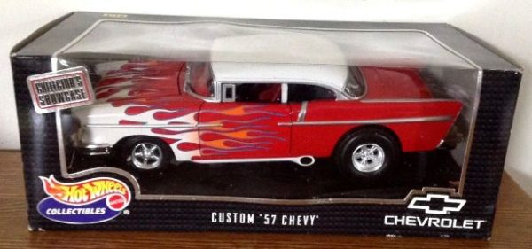 Custom 57 Chevy “Red wFlames”- - Copy