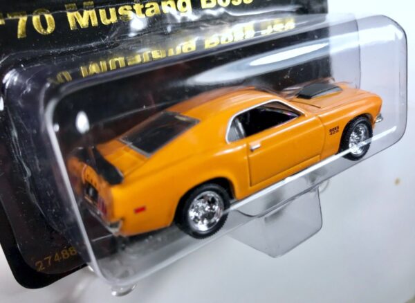 ’70 Mustang Boss 429-01b '70 Mustang Boss 429 “#4/4 Series 1” (Hotwheels Collectibles “Special Limited Edition Ford Street Machines-Muscle Cars 1:64 Scale” Box Set) “Rare-Vintage” (2000)