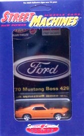 ’70 Mustang Boss 429 (2) '70 Mustang Boss 429 “#4/4 Series 1” (Hotwheels Collectibles “Special Limited Edition Ford Street Machines-Muscle Cars 1:64 Scale” Box Set) “Rare-Vintage” (2000)