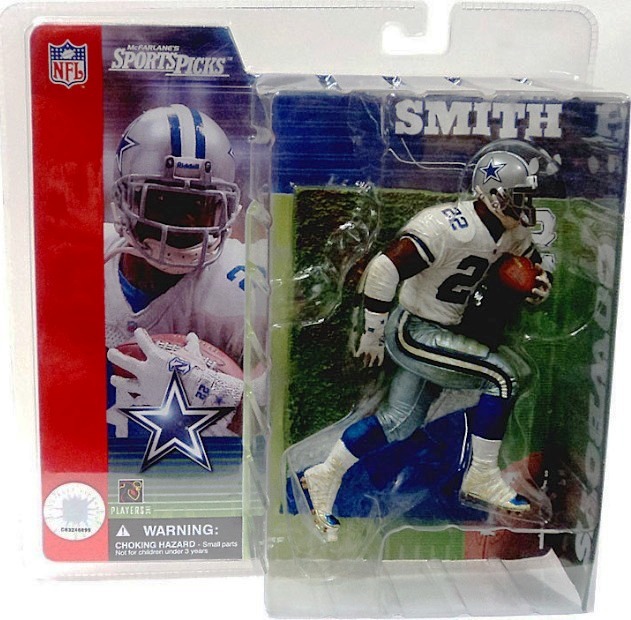(2) Emmitt Smith (Dirty White Uniform)-AA