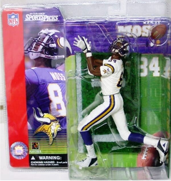 2001 McFarlane NFL Randy Moss (Clean White R. Moss Chase)-2 2001 McFarlane NFL Randy Moss (Clean White R. Moss Chase)-2