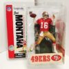2006 McFarlane NFL 49ERS Legends Joe Montana Red (1)