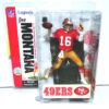 2006 McFarlane NFL 49ERS Legends Joe Montana Red (2)